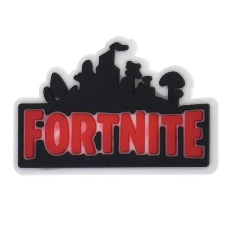 Fortnite Shoe Buckle Adorable DIY Croc Charm Female Garden Shoes Decoration Party Girls boys Gifts Perfect Gift
