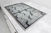 PLACA PROTECTORA DE CRISTAL PARA COCINA 2x35x52 DISEÑO