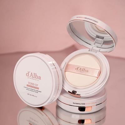 Waterfull Tone-up Sun Cushion 15g SFP50+ PA++++ Wegański, Kbeauty, Koreańskie kosmetyki, próbka