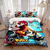 Custom Name Mix Master Final Force Mecha Print 3Pcs Bedding Set Duvet Cover With 2 Bedro Pillowcase Home Birthday Gift