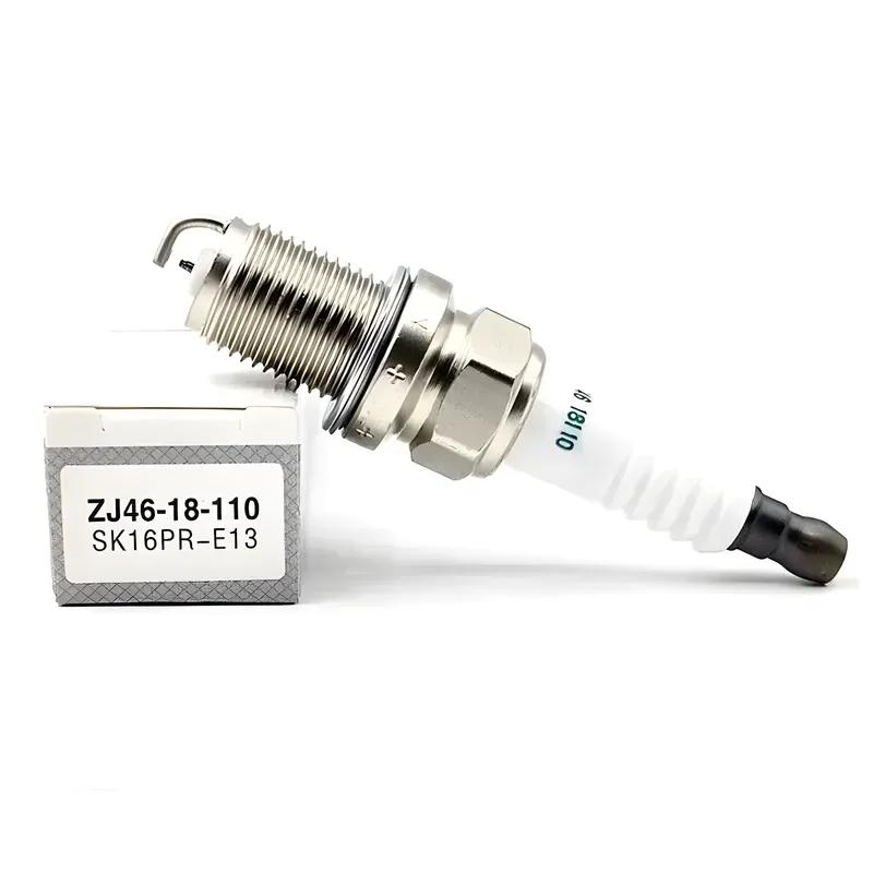 4pcs ZJ46-18-110 SK16PRE13 Iridium Spark Plug for Mazda 2 1.3L 1.5L 2007-2015 Mazda 3 1.6L 2008-2014 SK16PR-E13 ZJ4618110