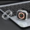 For Apple Watch Series 7/8/9 45mm Watch Frame Case PC+TPU Smartwatch Edge Protector