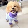 Winter Cotton Dog Jacket for Female Breeds 4 Legs Coat with Bottom & D-Ring On Back Belly Covered Puppy Outfit Pet Clothes