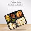 Disposable Thickened Compartment Food Containers