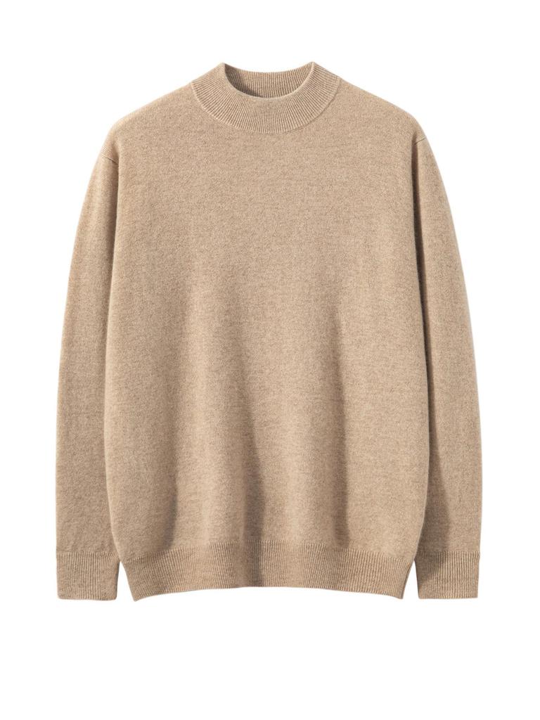 Men's Versatile High Neck Pure Cashmere Sweater - New Autumn Winter Arrival