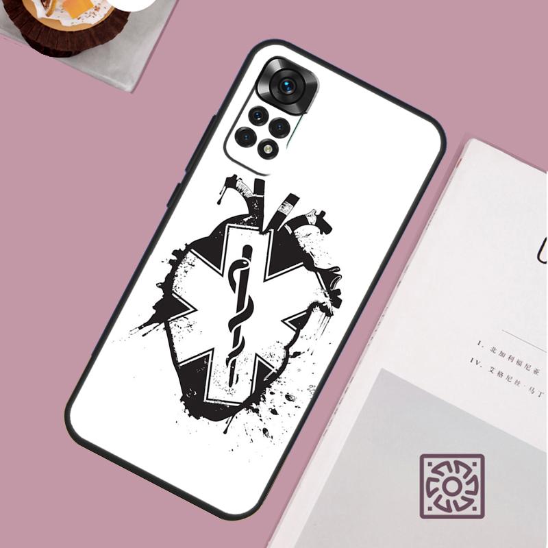 Medical Doctor Nurse Phone Case For Xiaomi Redmi Note 13 12 12S 12C 13C 10 10C 9 9C 10S 11S 11 Pro Soft Cover