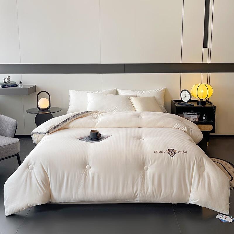 

Yalu Zero-Pressure Cloud-Feel Embroidered Soybean Quilt