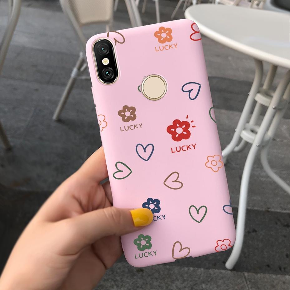 Phone Case For Xiaomi Redmi S2 (Redmi Y2) Lovely Pattern Macaroon Silicone Soft Cover Cases For RedmiS2 S 2 Y2 Fundas