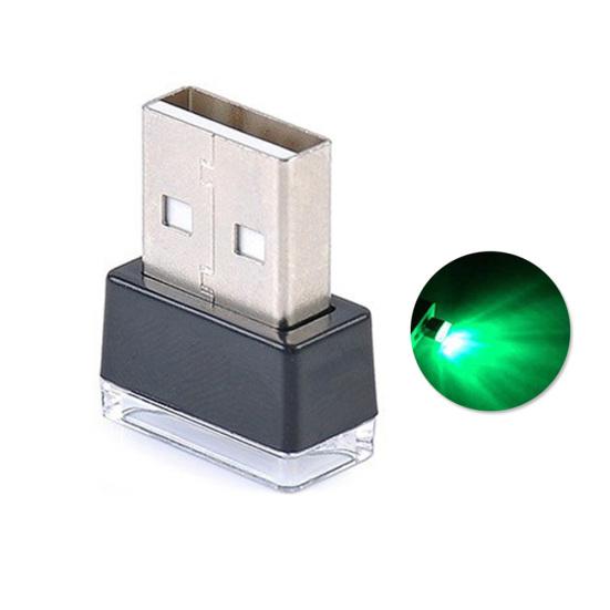 Přenosná USB LED dekorativní lampa do interiéru auta s noční atmosférou