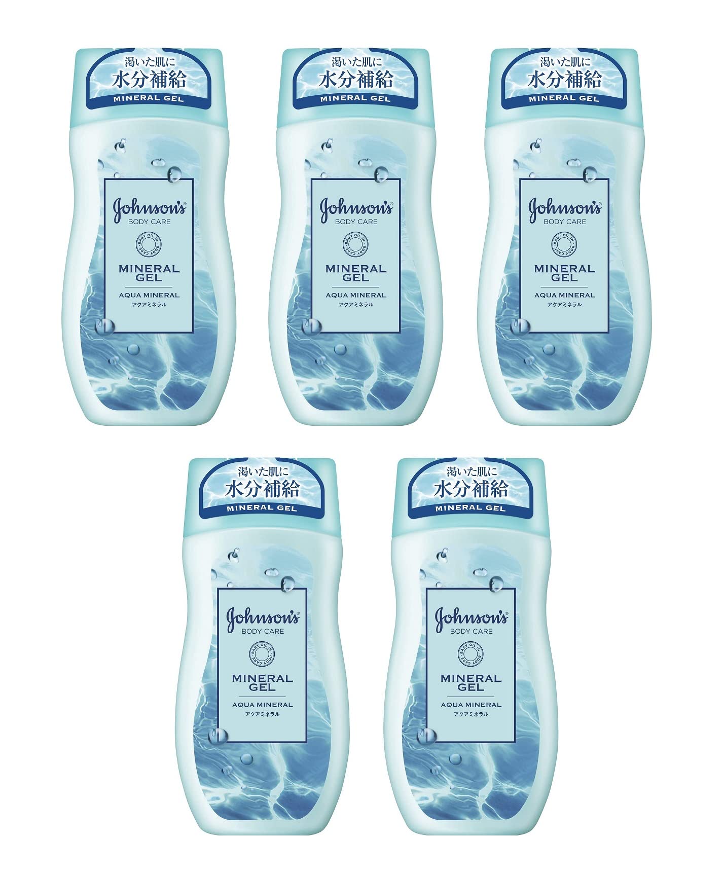 

Johnson Body Care Mineral Jelly Lotion Aqua Mineral Fragrance 200 мл Набор из 5 шт.