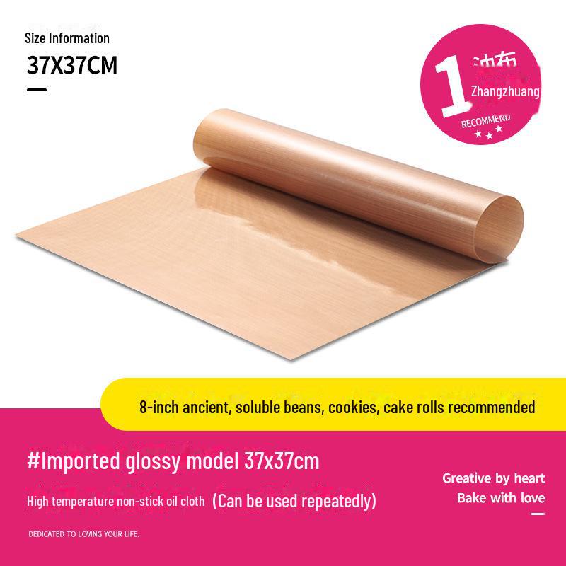 Vysokoteplotně odolný nepřilnavý pečicí papír pro opakované použití