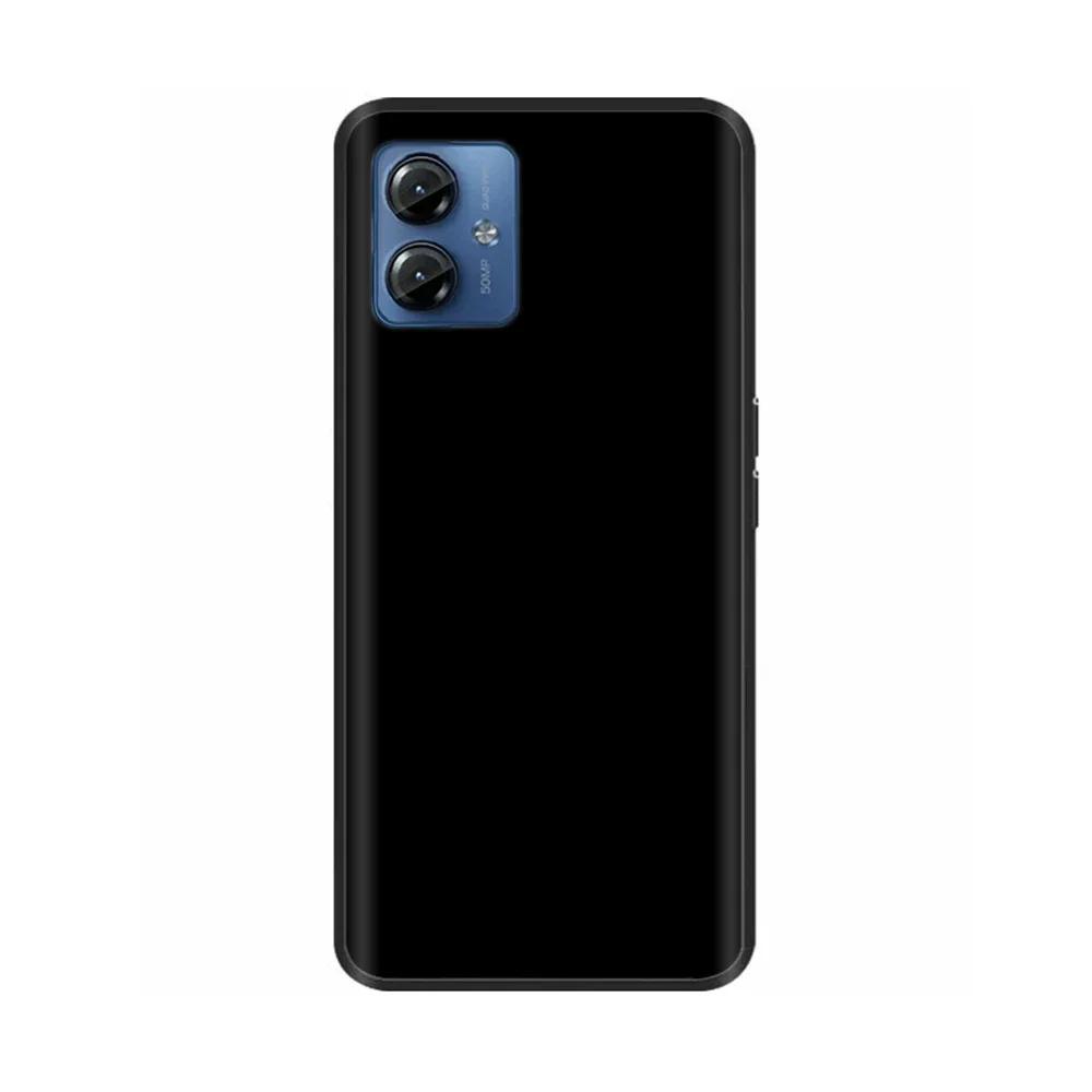 

Black Silicone Case For Motorola Moto G14 Case Soft Back Cover for Moto G14 4G Phone Case on MotoG14 XT2341-4 Fundas Shell Capas Moto G14