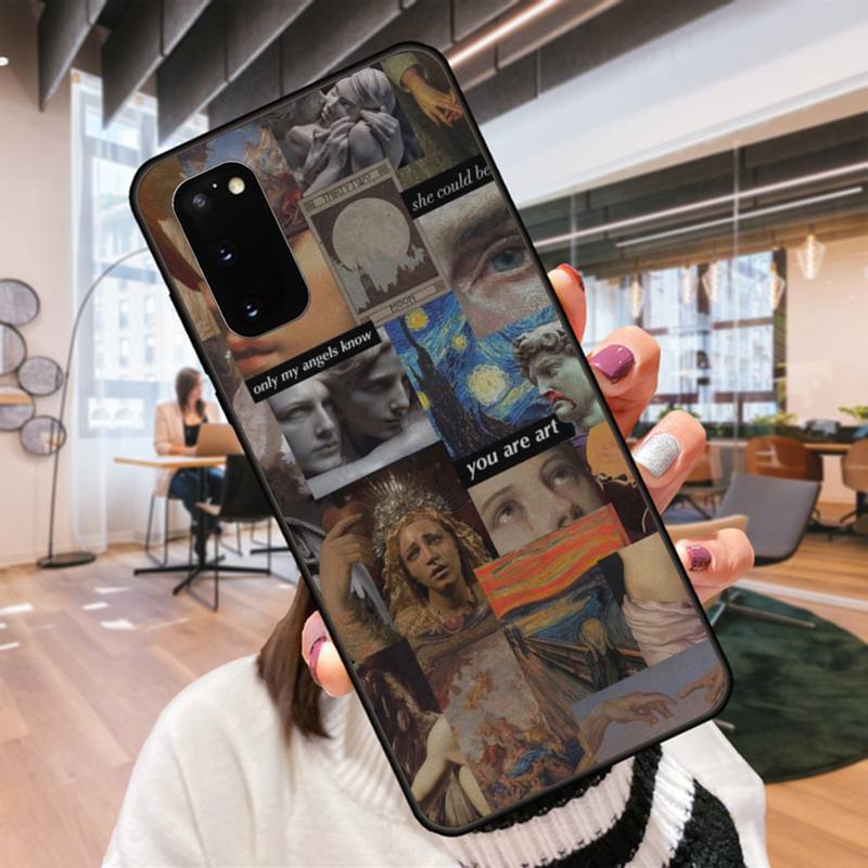 

Классическая масляная живопись Арт Чехол для телефона для Samsung Galaxy S9 S9plus S20 5G S20 ULTRA 5G S20 Plus 5G S21 S30 Чехол-накладка Samsung S30ultra 5G