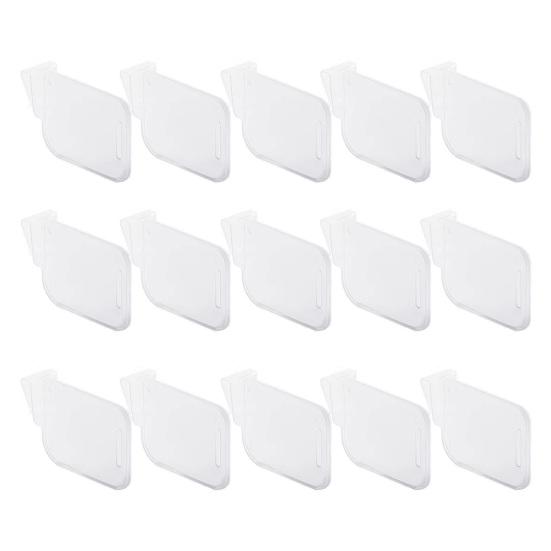 Přihrádka do dveří lednice Průhledný design Snadná instalace zacvaknutím PP plast Nastavitelná přepážka Flexibilní organizér úložiště