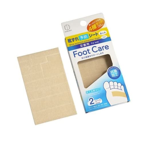Kokubo Industries Foot Care Blister Prevention Sheet (Cut) 2 Sheets C-787