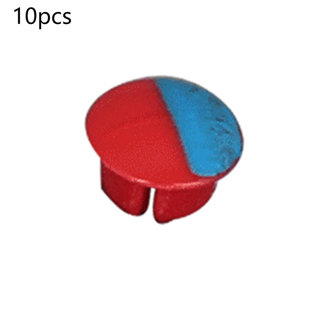10pcs Hot Cold Water Sign Plastic Faucet Accessories Decorative Cover Anti Scald Tips Hot Cold Faucets Handle Avoid Scalding