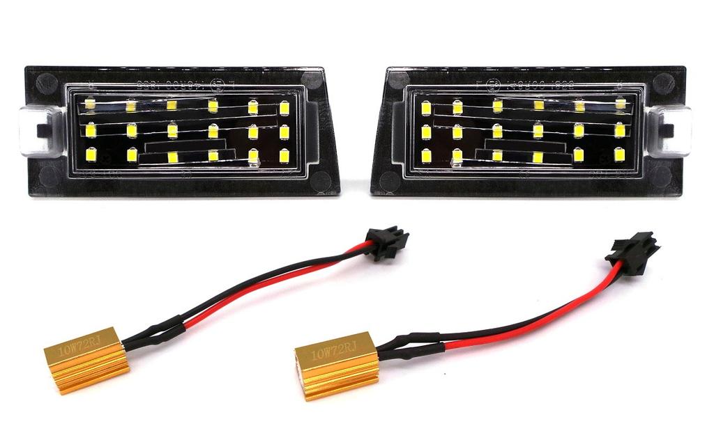 LED License Plate Lights Compatible with Jeep Cheorokee Off-Road, 2pcs