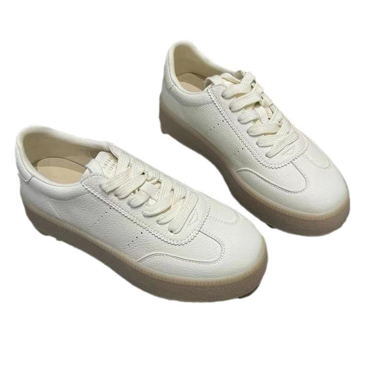 Ölgemälde Kunststudent Li Muster 2025 Dicke Sohle Höhenerhöhung Lässige Sportschuhe Board Schuhe Studentinnen Vielseitige Weiße Schuhe Damen
