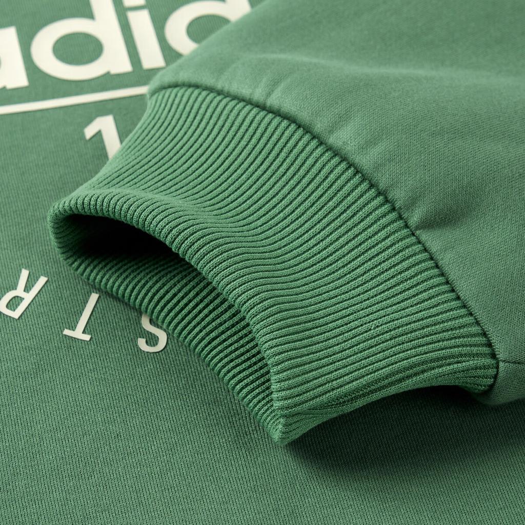 Adidas W BB Crew Fleece Wärme Kälteschutz Sweatshirt Damen Sweatshirt Grün JX9408