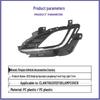 Hyundai Elantra 12th Gen Front Fog Lamp Frame Cover