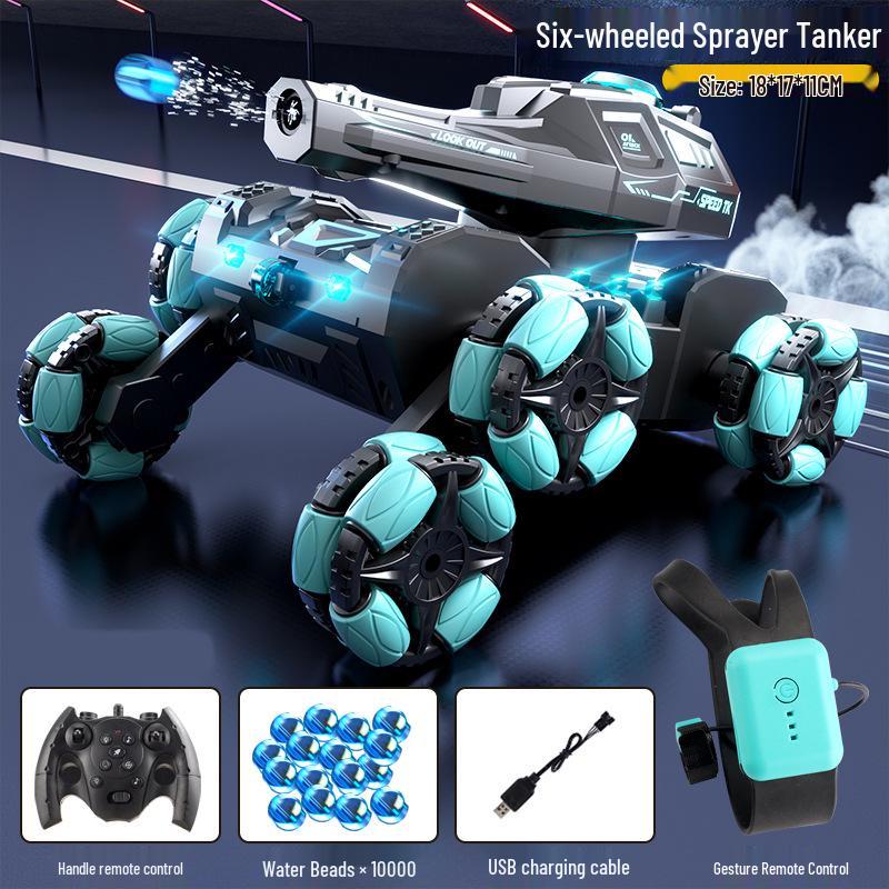 Cross-Border Gesture-Control Remote Water Bomb Tank 360° Rotating Off-Road Toy Car