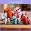 Year Of The Horse Plush Toy With Flower And Bamboo Embroidery Design For Home Decor And Gifts