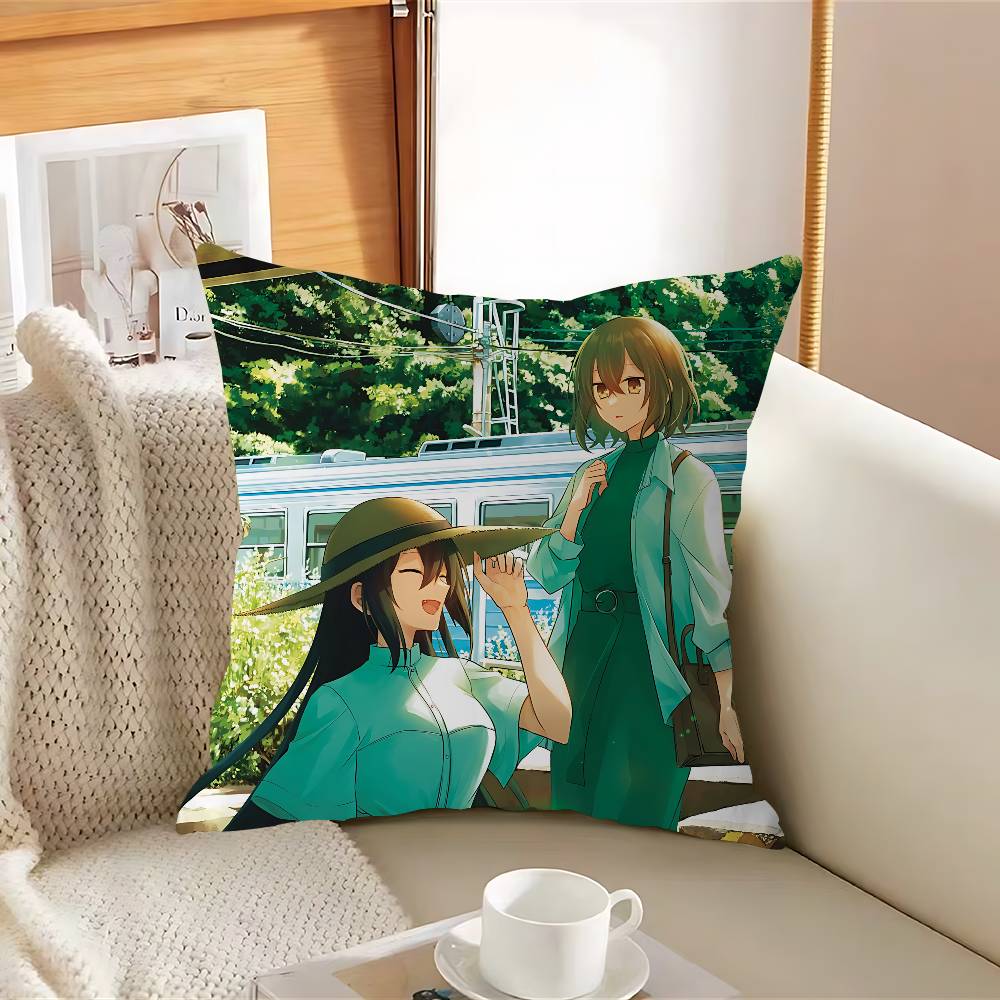 

This M-Monster Wants To Eat MeS Pillow Case Removable Washable Cushion Cover – All-Season Soft Linen 12x12Inch