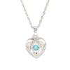 Heart-Shaped Clavicle Necklace: Elegant and Lively Valentine's Day Gift