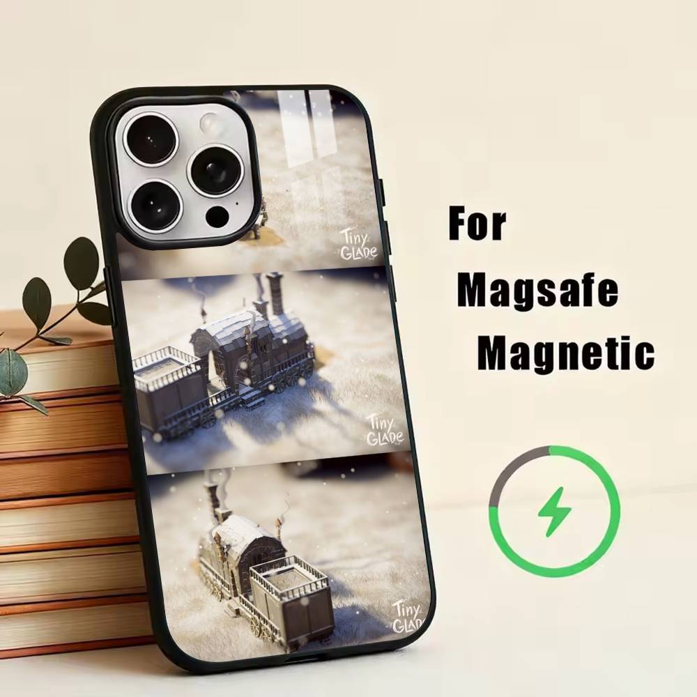 

Game Tiny Glade Phone Case For iPhone17,16,15,14,13,12,11 Plus,Pro Magnetic with Magsafe Wireless Charging iPhone13PRO
