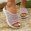 Mode Sommer Damen Hausschuhe Rutschfeste Mode Sandalen Bequeme Römische Flache Hausschuhe Lässige Strand Outdoor Schuhe Damen Pantoletten Damen