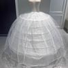 Crinoletta a vita regolabile con design a 6 cerchi Sottogonna in tulle per personalizzare il comfort su vari tipi di corpo della sposa
