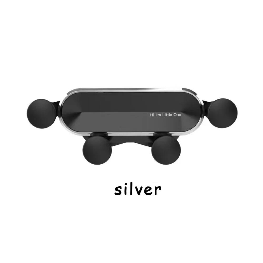1pc Gravity Car Phone Holder In Car Air Vent Mount Mobile Phone Stand Supports For iPhone Xiaomi Samsung Huawei Cell Car Holder