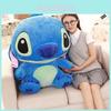 Entzückendes großes Stitch Plüschtier Authentisches Disney Kuscheltier Puppe 45cm 55cm 80cm