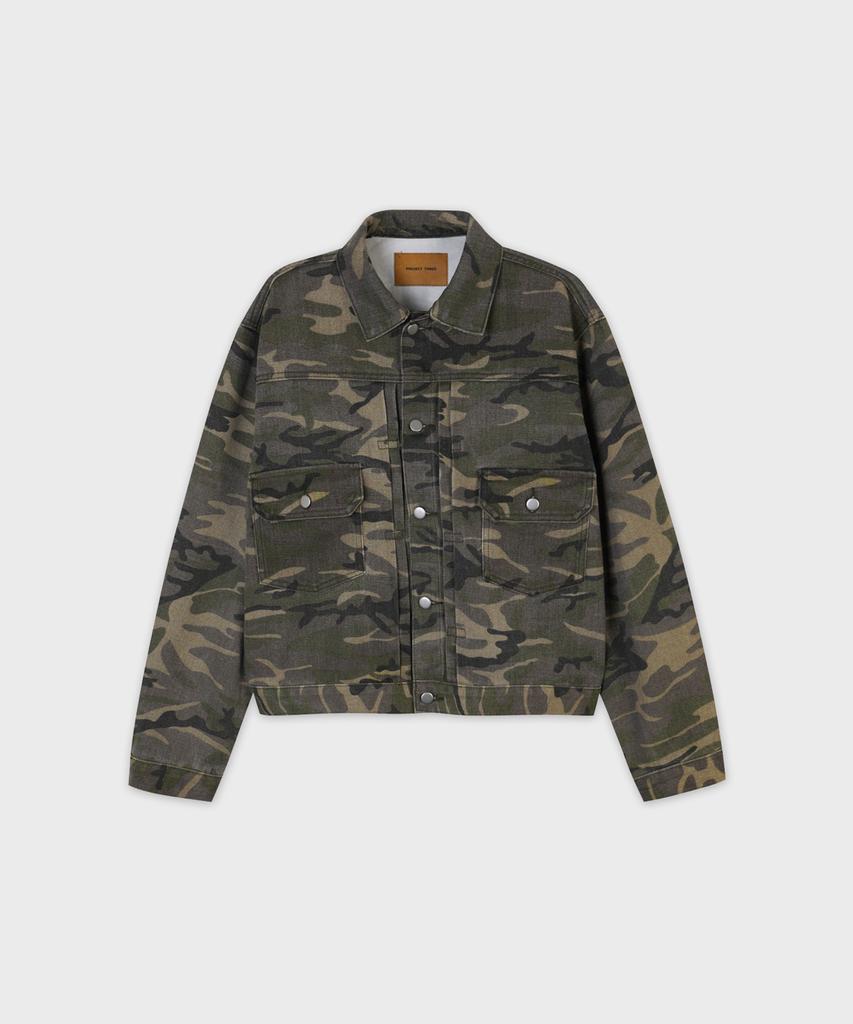 PROJECT3 Camo Denim Track Jacket [Beige Camo]_Tj0383