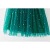 New Christmas Dress Stars Moon Strapless Dress Princess Mesh Shaggy Dress Children's Halter Dress Holiday Dress