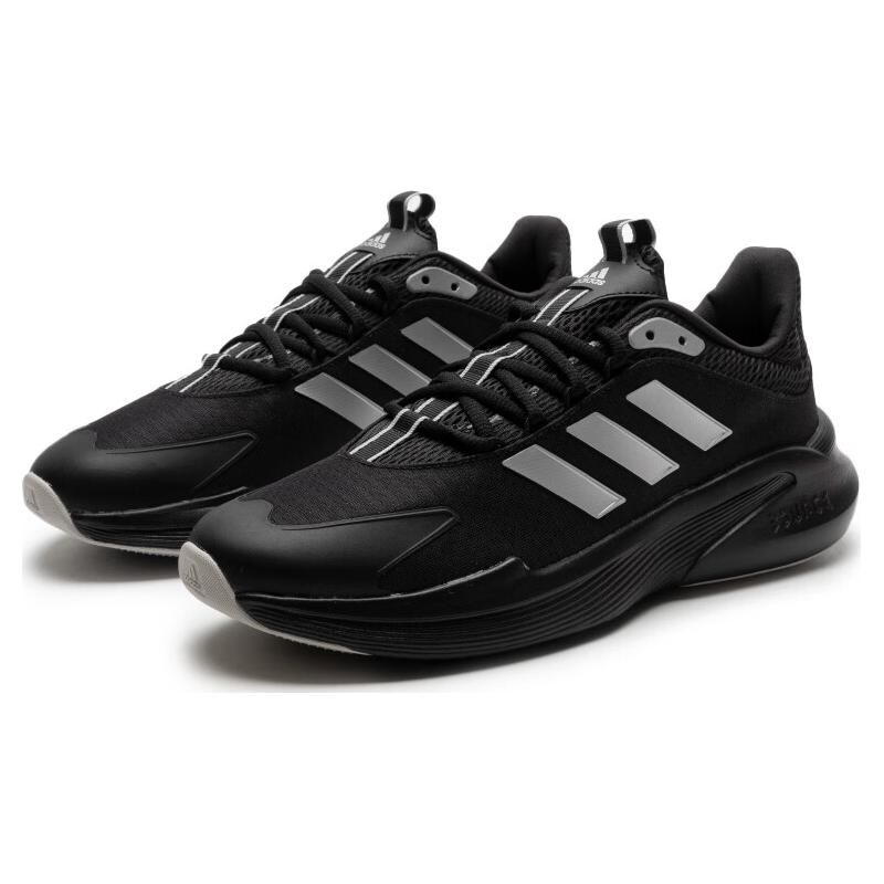adidas Alphaedge Comfortable Breathable Shock Absorbing Durable Low Top Casual Running Shoes Men Sneakers Black IE6039