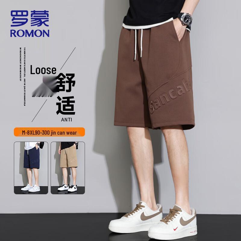 ROMON Men s Summer Casual Drawstring Shorts 8XL