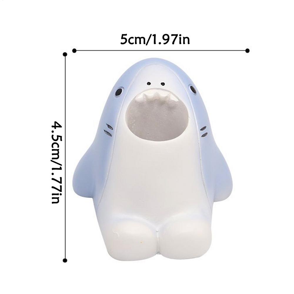 

resin Toothbrush Holder Cartoon Animal Shaped Toothbrush Stand For Bathroom Toothpaste Organizer Counter Ornament