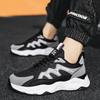 Men's Shoes New Men's Spring Mesh Breathable Casual Sports Running Shoes Fashionable and Lightweight Platform Dad Shoes