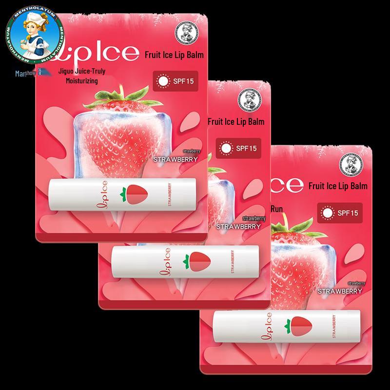 

Mentholatum Fruit Ice Strawberry Lip Balm