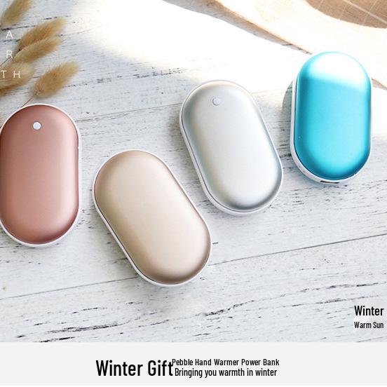 

High-Quality Goose Down USB Hand Warmer & Power Bank Combo