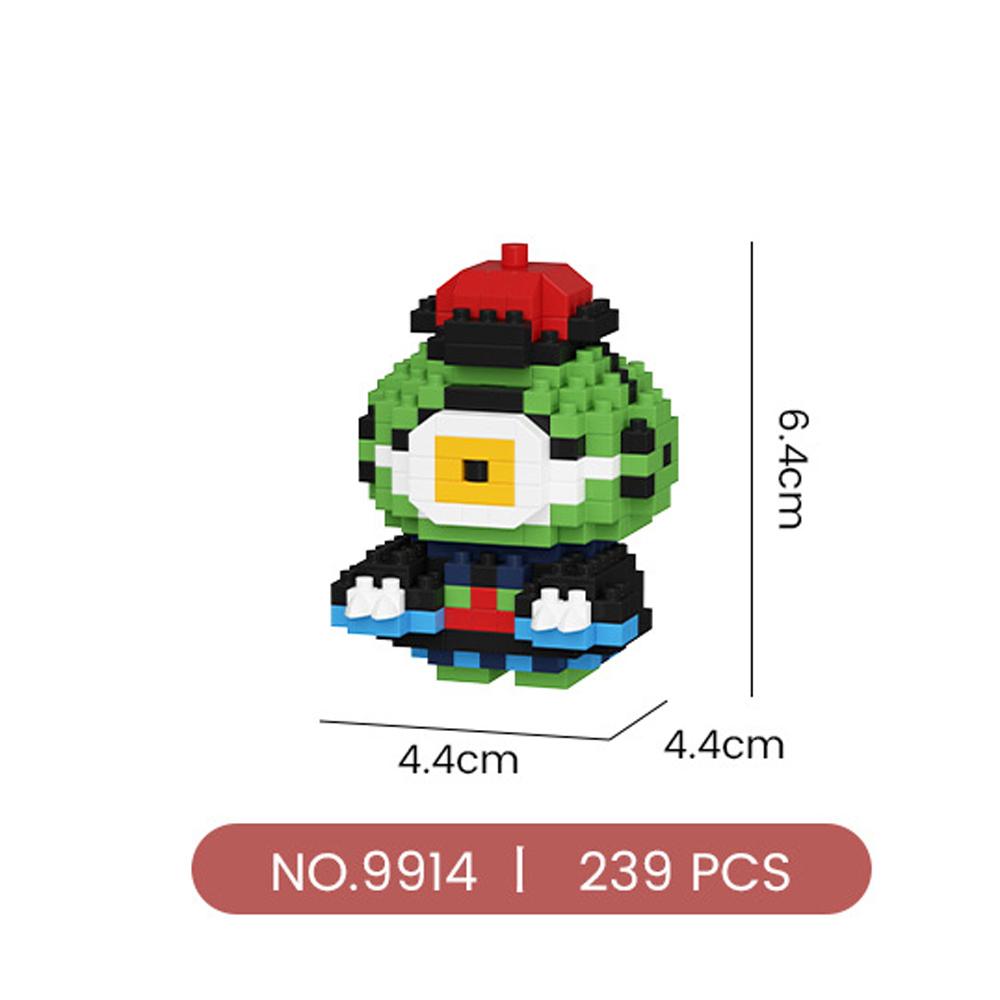 

Halloween China Skeleton Zombie Micro Diamond Block Ghost Monsters Nanobricks Construction Model Construction Brick Toys For Gifts