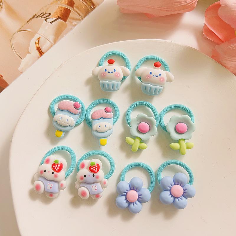 Baby & Toddler Elastic Hair Ties - No Damage Hair Accessories for Infants & Little Girls