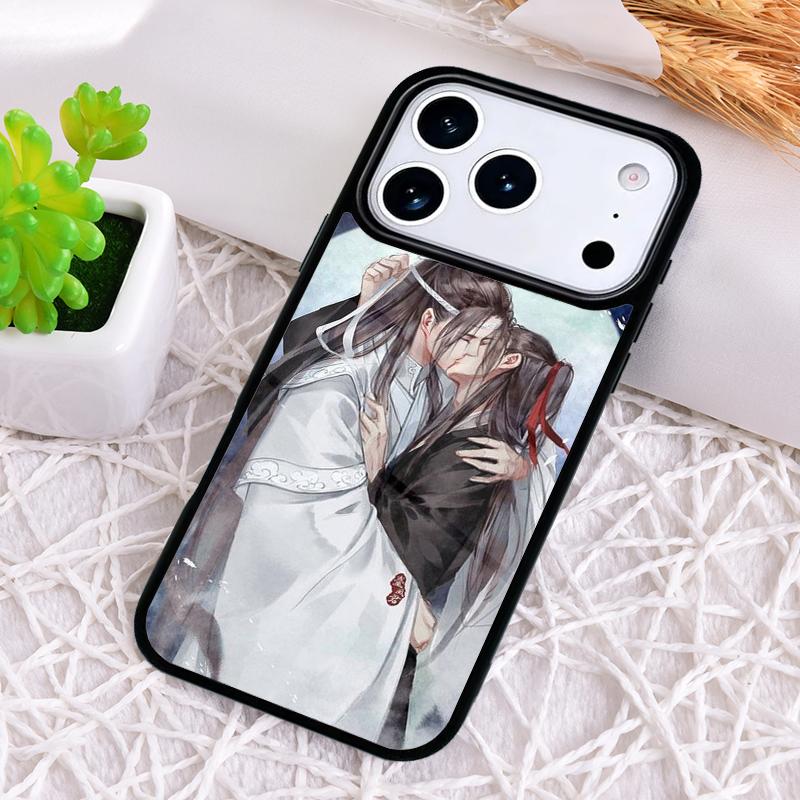 

Mo Dao Zu Shi Lan Zhan Wei Ying Shockproof Phone Case for iPhone 17 Air 16e 15 11 12 14 13 Pro Max Cover Coque iPhone 13