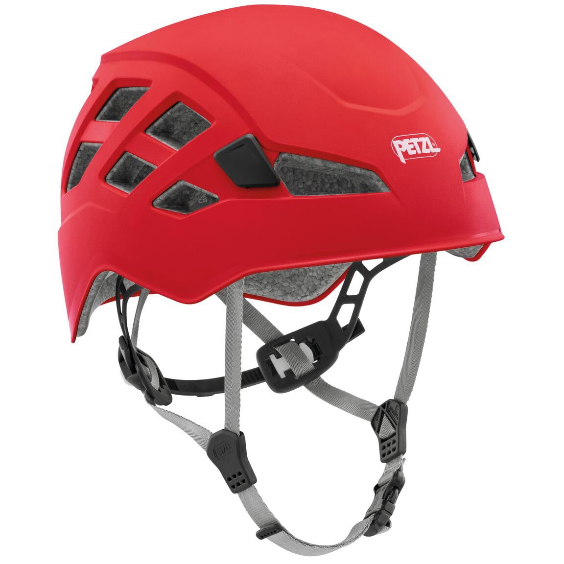 

Petzl Boreo Climbing Helmet, Red, M/L (53–61 cm) – Durable Hybrid Construction with Top & Side Protection