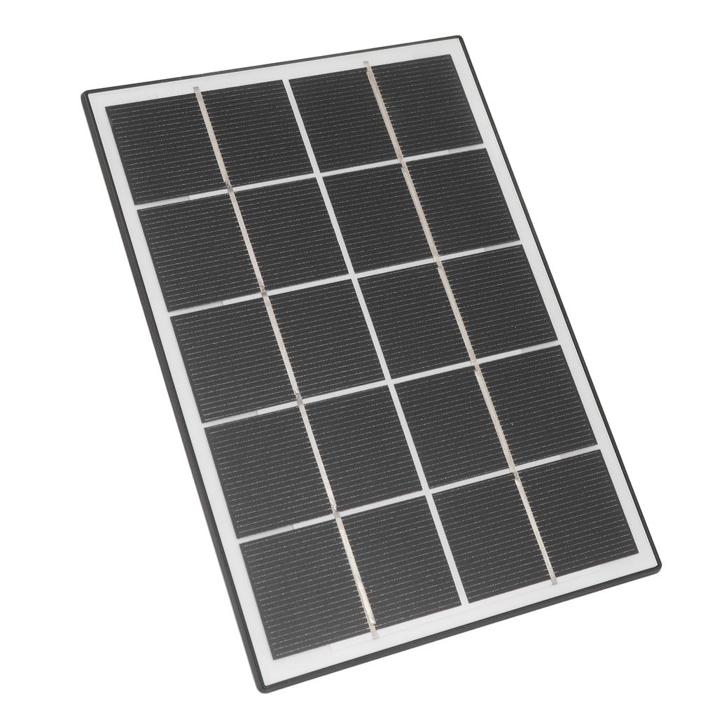 Camera Solar Charging Panel with Bracket 3W 5V Monocrystalline Silicon Type C Security Camera Solar Panel for   Devices