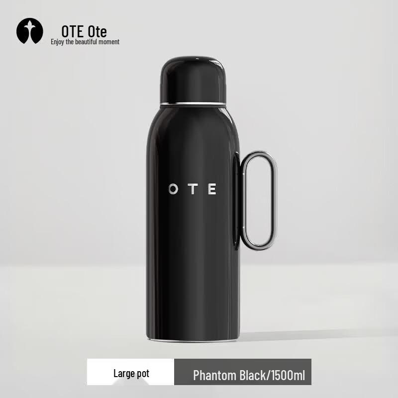 OTE Фантомный черный 1500 мл Термос из нержавеющей стали 316