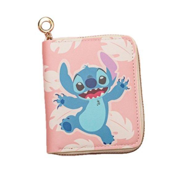 Stylish Stitch Zipper Coin Purse and Card Holder Clutch