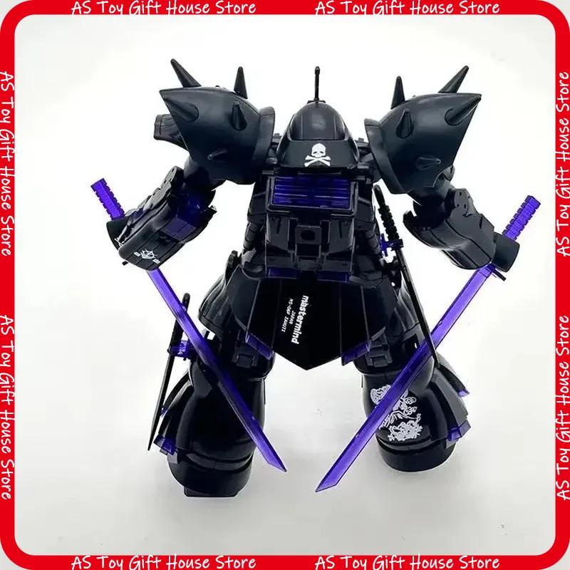 Ms-08Tx Hg 144 Efreet Night Fighting Type Black Warrior Color Mech Assembly Model Kit Action Figures Decorative Toy Gift