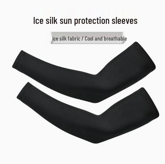Men's UV Protection Sun Sleeves - Customizable Ice Sleeves for Cycling